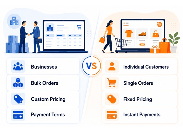 B2B vs B2C Ecommerce