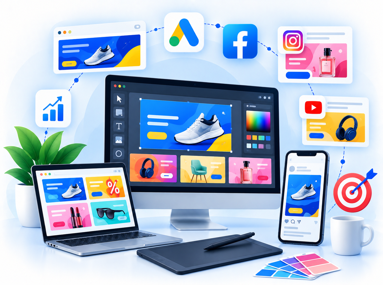 Banner Display Ad Design Team