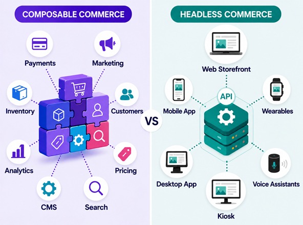Composable vs Headless Commerce