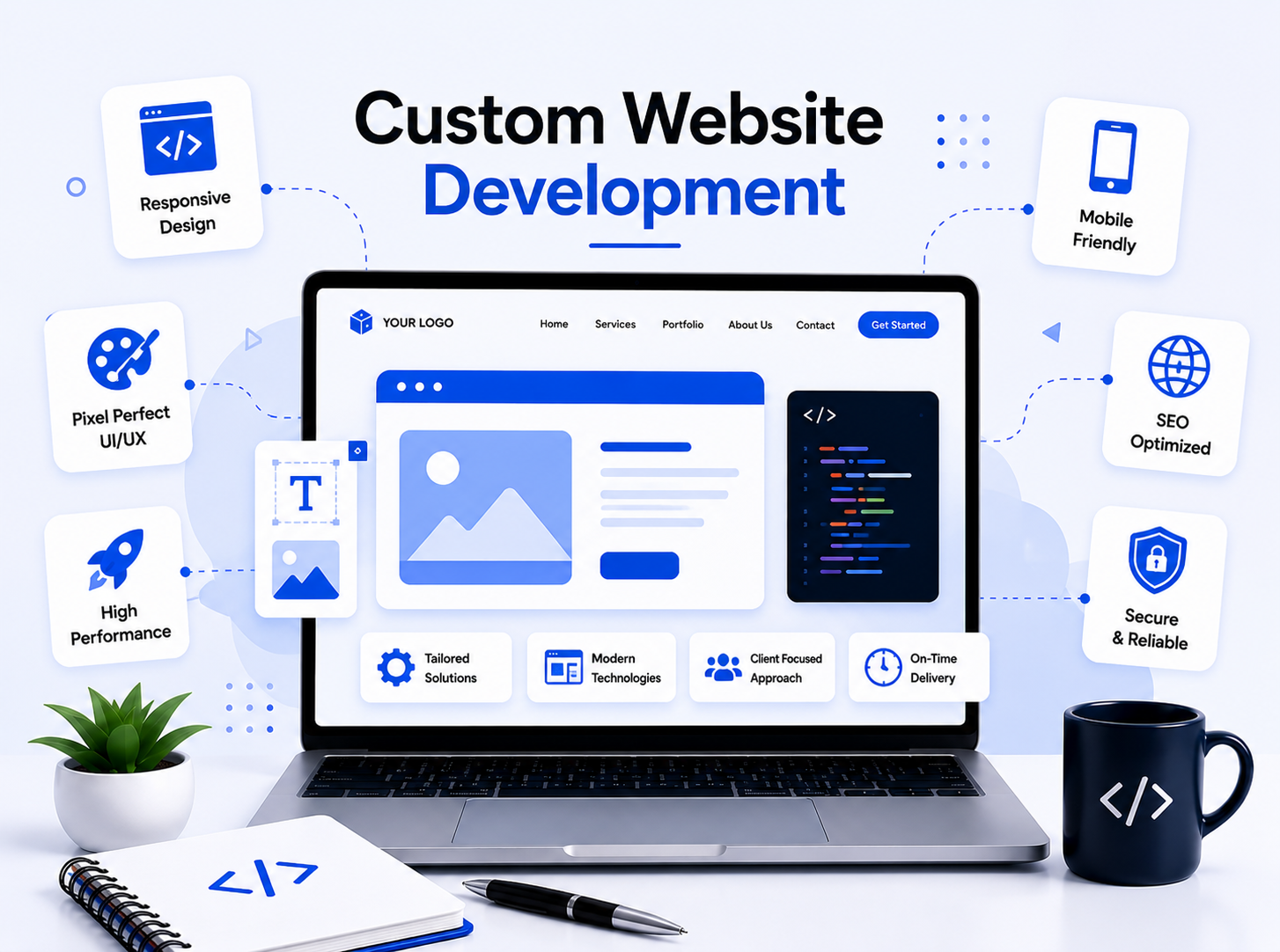 Custom Website Development Team
