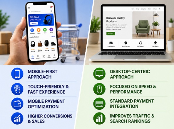 Mobile vs Desktop Optimization