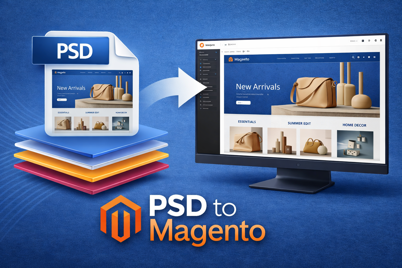 PSD to Magento Conversion