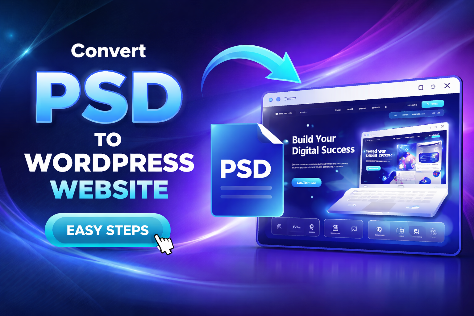 PSD to WordPress Conversion