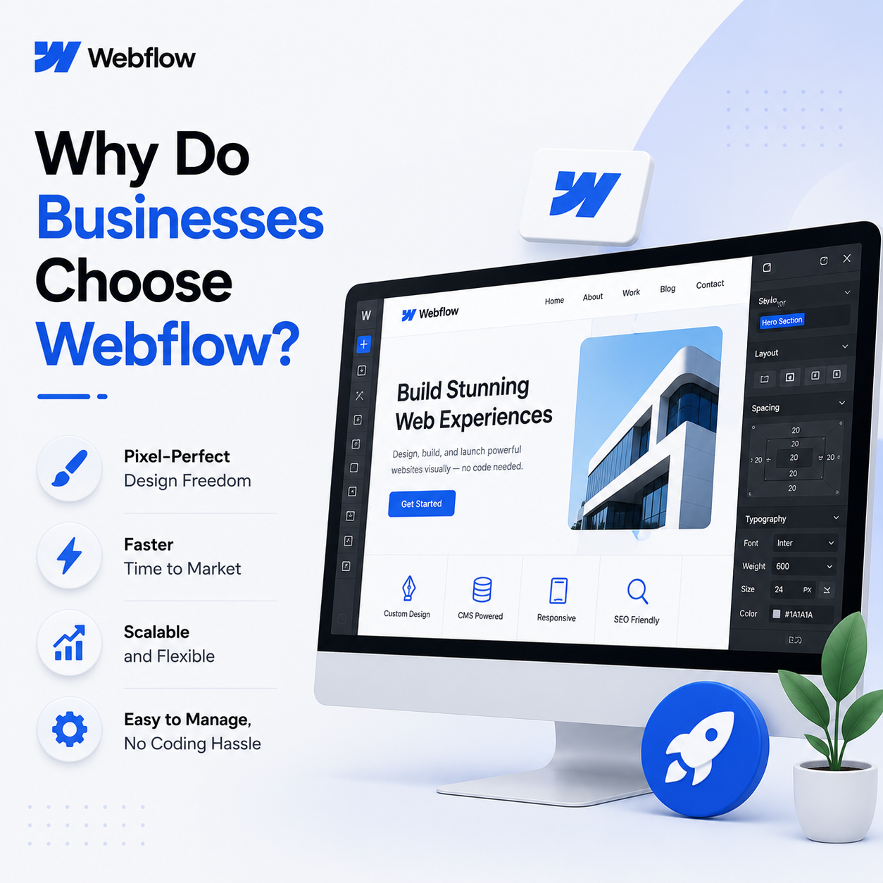 Webflow Benefits