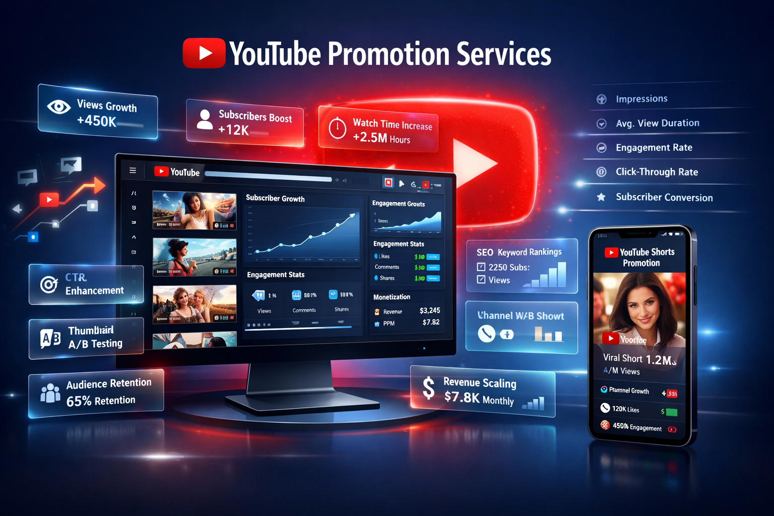 YouTube Promotion Services