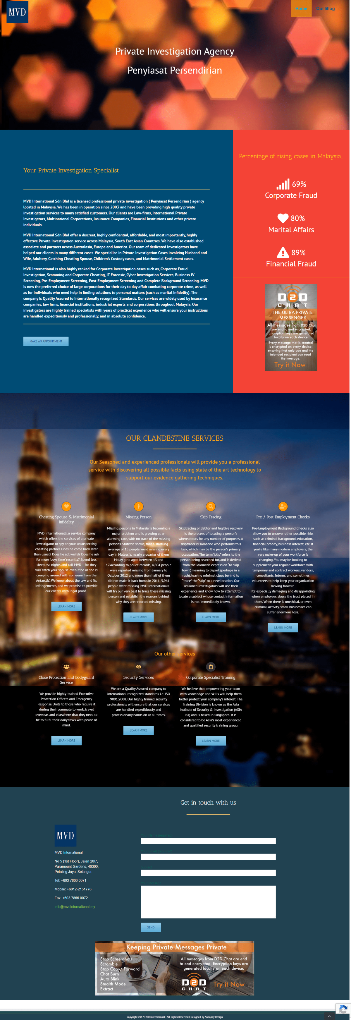 Private investigation Design2 