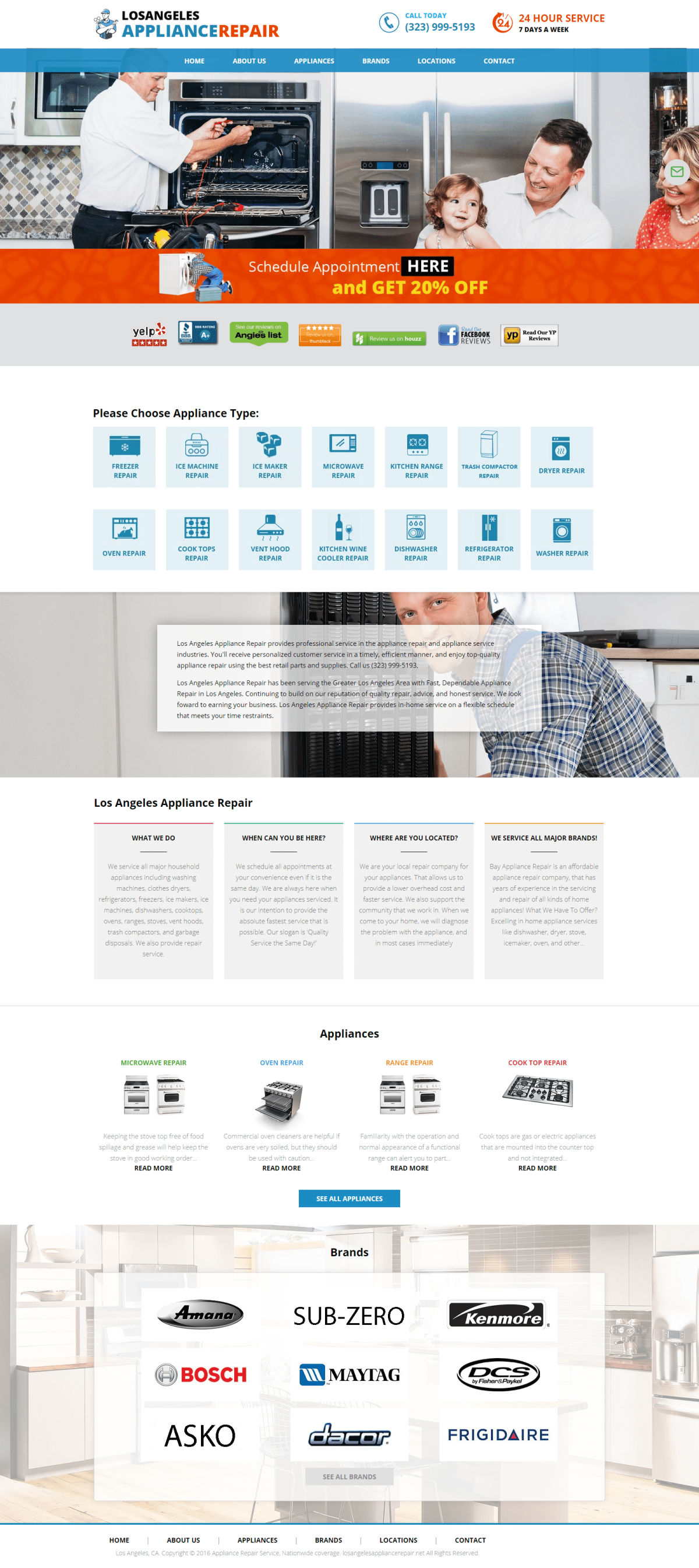Los Angeles Appliance Repair