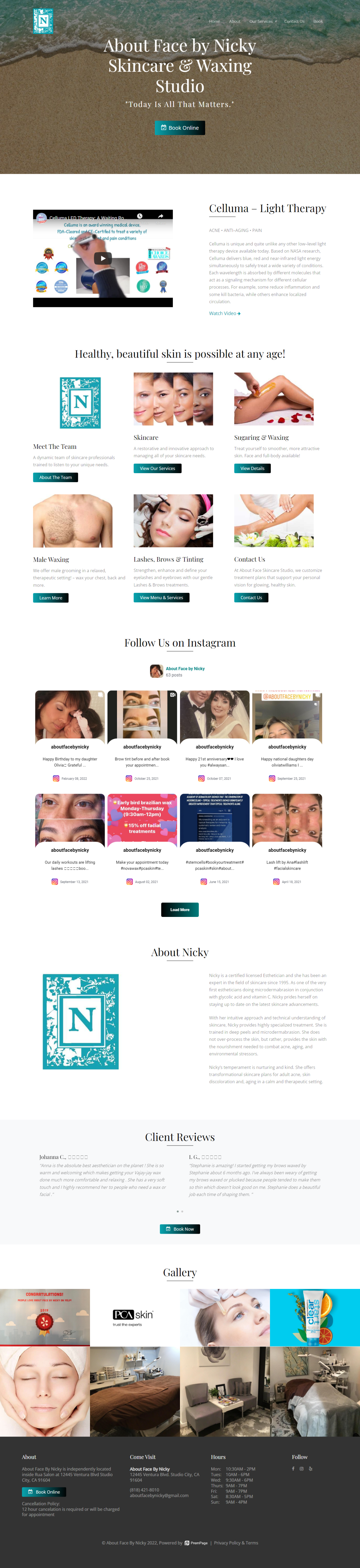 About Face By Nicky