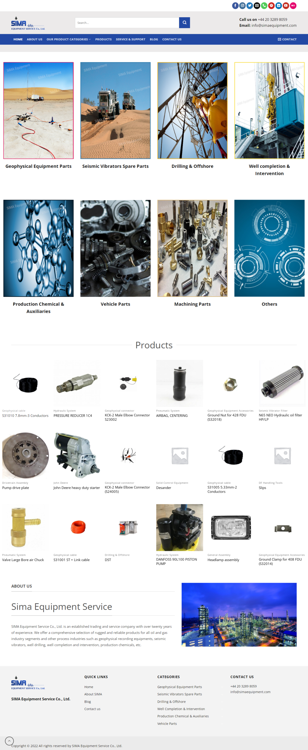 SIMA Equipment Service